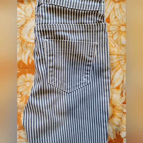 Indigo Rein Pinstripe Flares - Picture 2 of 6